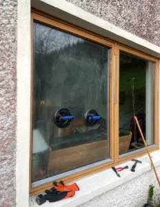Fogged double glazing repair by P Fahy Glazing Ltd in Wicklow - restoring clarity and glass performance