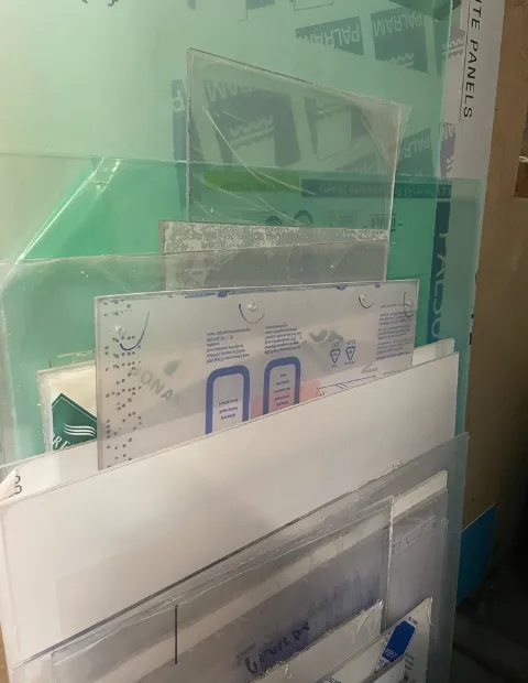 Clear polycarbonate sheet supplied and installed in Dublin and Wicklow for glazing and roofing projects