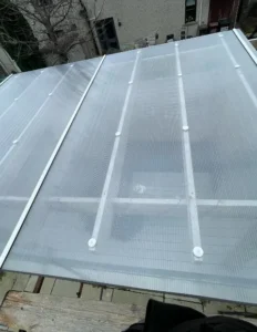 Polycarbonate sheet cut to size and supplied across Dublin and Wicklow for windows, sheds, and glazing repairs