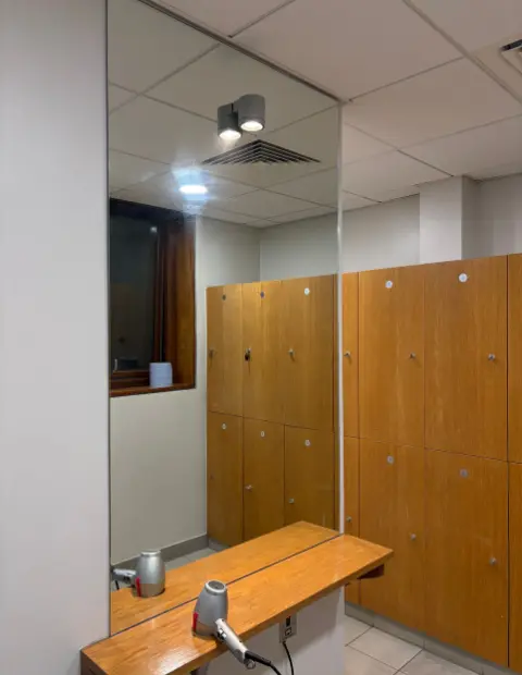 Custom mirror installation by P Fahy Glazing Ltd in South Dublin