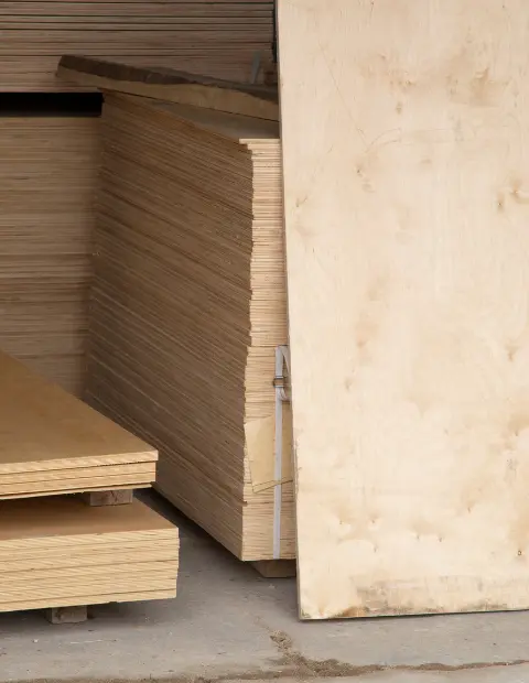 Wooden sheets that are used for Emergency Window Boarding Up by P Fahy Glazing Ltd in Dublin