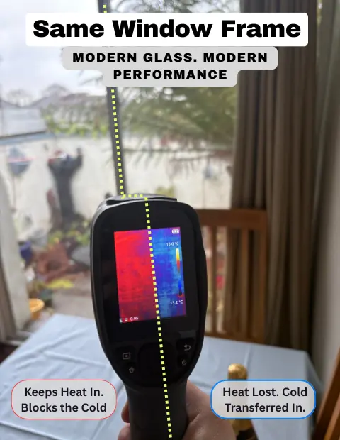 Modern energy efficient double glazing upgrade in Dublin for better window performance